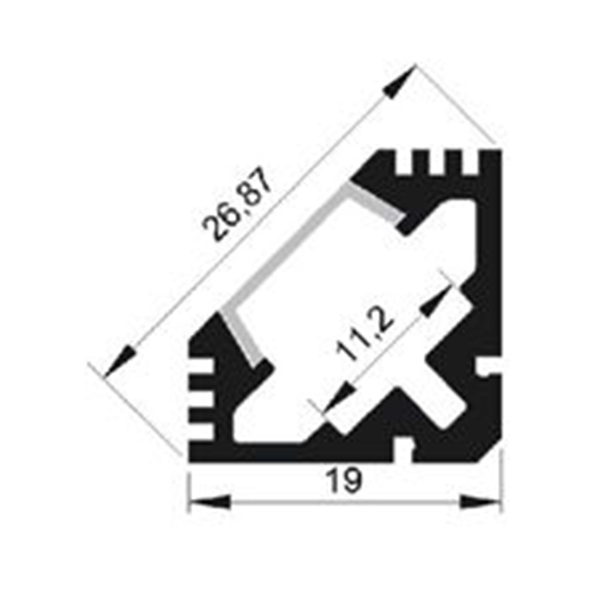 Alu-profile-for-11mm-PCB-Board