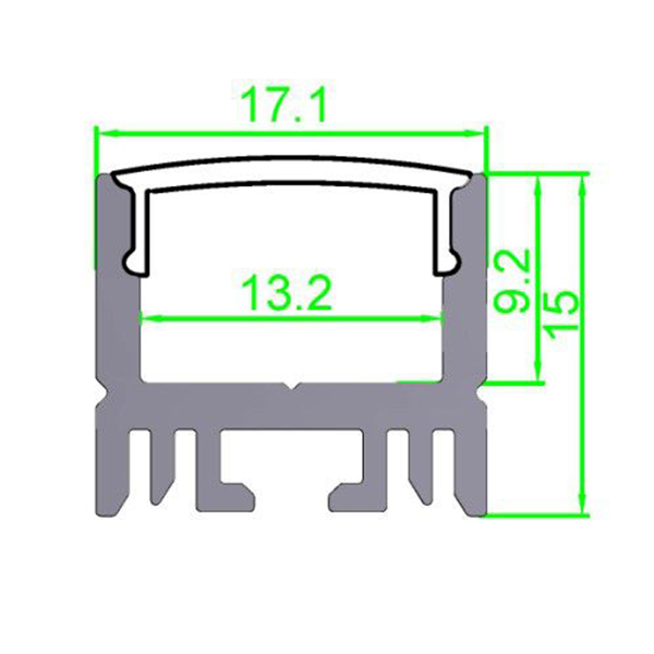 Alu-profile-for-13mm-PCB-Board