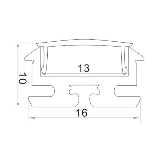 Alu-profile-for-14mm-PCB-Board