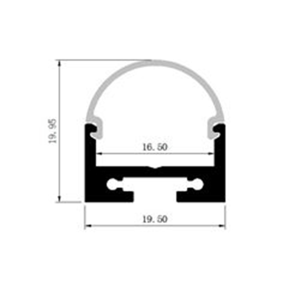 Alu-profile-for-16mm-PCB-Board