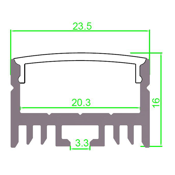 Alu-profile-for-20mm-PCB-Board