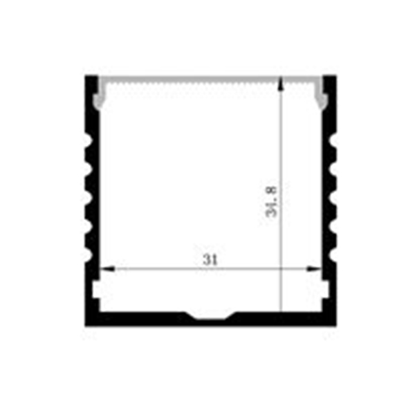 Alu-profile-for-31mm-PCB-Board