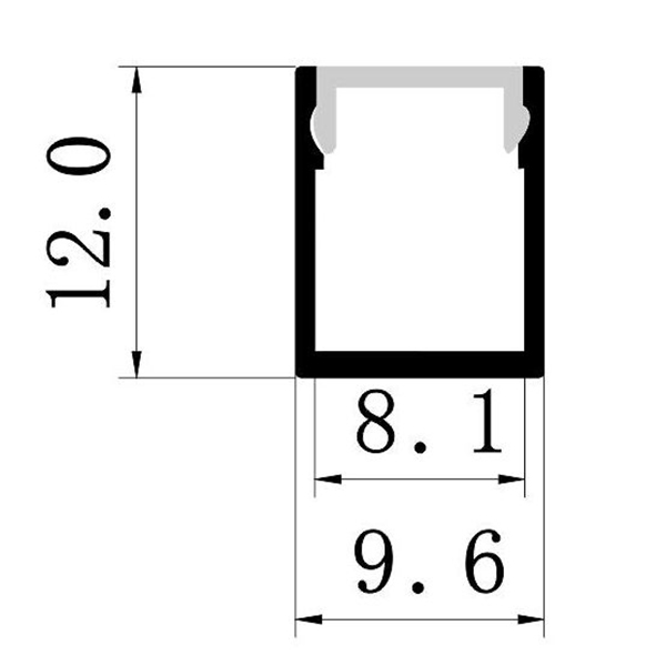 Alu-profile-for-7mm-PCB-Board
