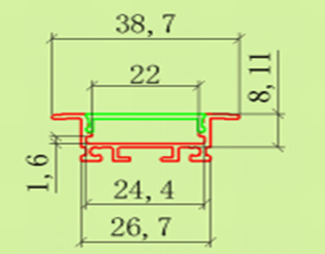 Alu-profile-for-22mm-PCB-Board