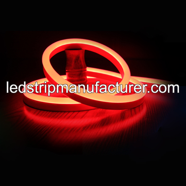 led neon flex rope light side emitting 9(W)x22(H)mm 5050 RGB 60Led/m 24V IP68