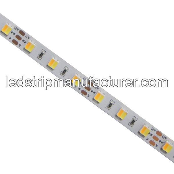 5050 Color Temperature Adjustable LED Strip Lights 2 colors in one LED 60led/m 12V 10mm width