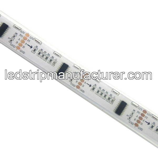 DMX512 RGB 020 digital led strip lights 60led/m 12V 15mm width