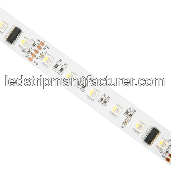 DMX512 RGBW 5050 digital led strip lights 60led/m 24V 15mm width