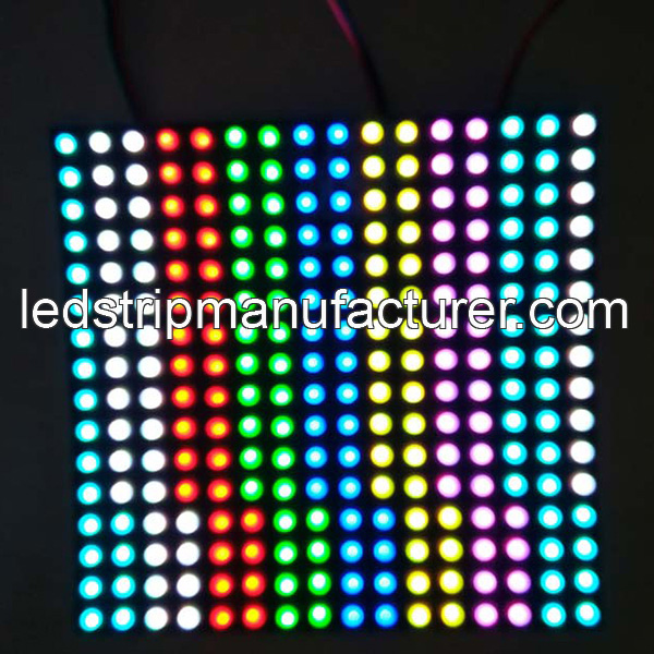 WS2812B-RGB-5050-digital-led-strip-lights-256led-5V-160x160mm-width