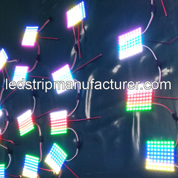 WS2812B-RGB-5050-digital-led-strip-lights-64led-5V-80x80mm-width