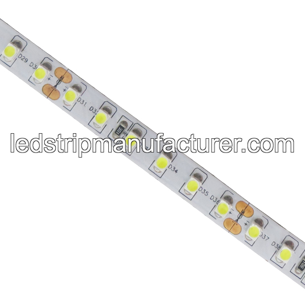 3528 Color Temperature Adjustable LED Strip Lights 120led/m 24V 10mm width