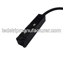 Magnetic track light system input power module