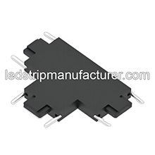 Magnetic track T connector for M25 Series magnetic track lights