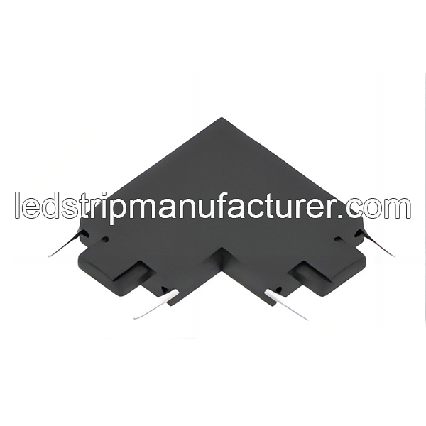 Magnetic track L connector for M25 Series magnetic track lights