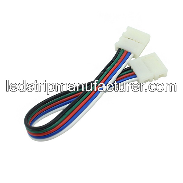 5050-led-strip-RGBW-connector-12mm-with-wire-at-the-middle