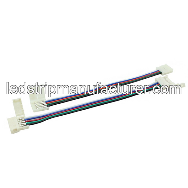 5050-led-strip-RGBW-connector-12mm-with-wire-at-the-middle