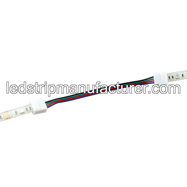 5050-led-strip-double-connector-10mm-with-wire-for-IP65-led-strip