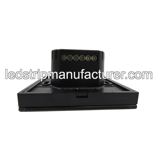 RGB-LED-strip-dimmer-12-24V-12A-touch-screen-black-color--for-RGB-led-strip