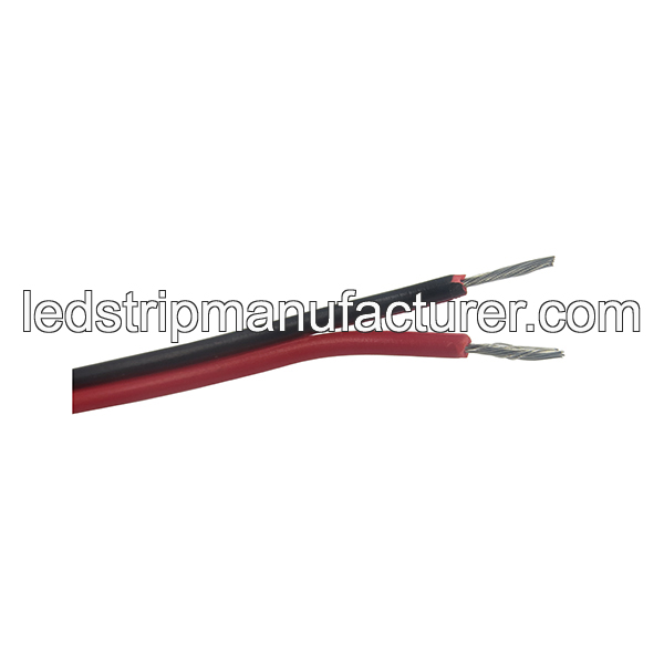 UL2468 black and red 20Awg 2 Cores Cable Wire